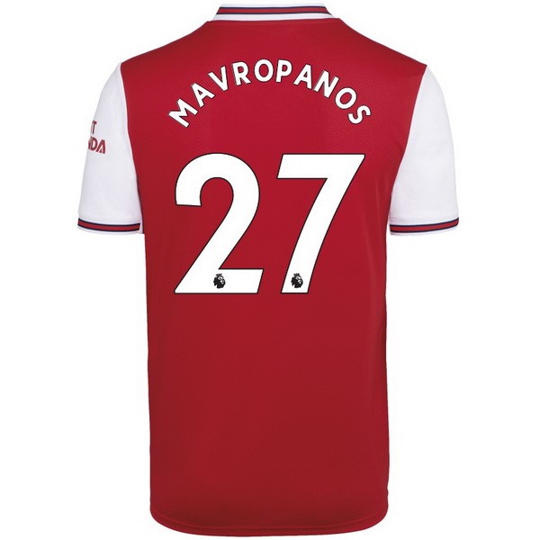 Camiseta Arsenal NO.27 Mavropanos 1ª 2019/20 Rojo